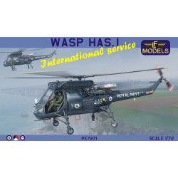 LF Models PE7271 1/72 Wasp HAS.1 International service (2xRoyal Navy, 1xRNet.N, 1xRNZN)