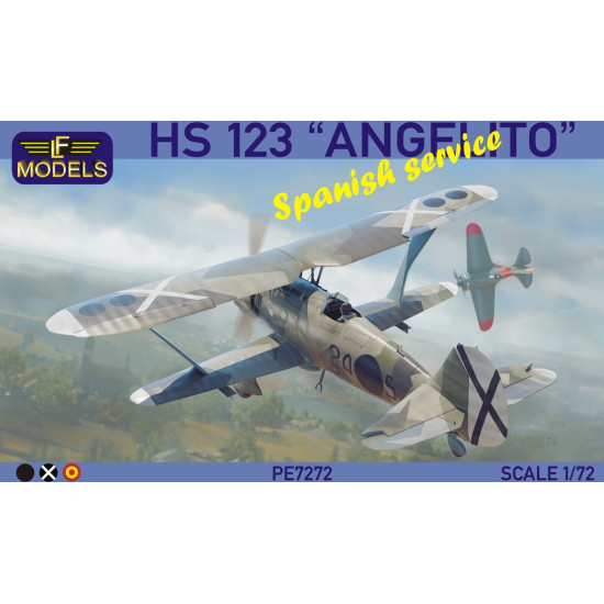 LF Models PE7272 1/72 HS 123 Angelito Spanish service 