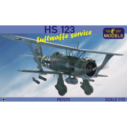 LF Models PE7273 1/72 HS 123 Luftwaffe service 