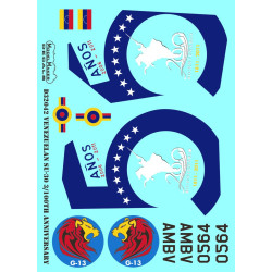 ModelMaker 1/32 D32042 Venezuelan Su-30 - 5/200th anniversary Aircraft Decal