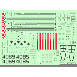 ModelMaker 1/32 D32073A Polish F-16C/D Stencils Aircraft Decal