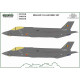 ModelMaker 1/32 D32218 Belgian F-35 generic set Aircraft Decal ModelMaker 1/32 D32218 Belgian F-35 generic set Aircraft Decal