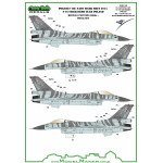 ModelMaker 1/32 MD32061 Polish F-16C NATO Tiger Meet 2015 Tiger Demo Team Mask