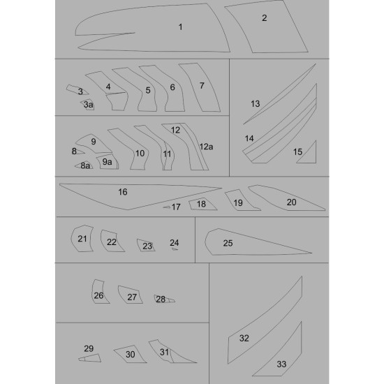ModelMaker 1/32 MD32120 GREEK F-16C block 52 ZEUS DEMO TEAM 2015 decal + masks