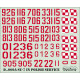 ModelMaker 1/48 D48009A Su-7 in Polish service Aircraft Decal ModelMaker 1/48 D48009A Su-7 in Polish service Aircraft Decal