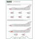 ModelMaker 1/48 D48009A Su-7 in Polish service Aircraft Decal ModelMaker 1/48 D48009A Su-7 in Polish service Aircraft Decal
