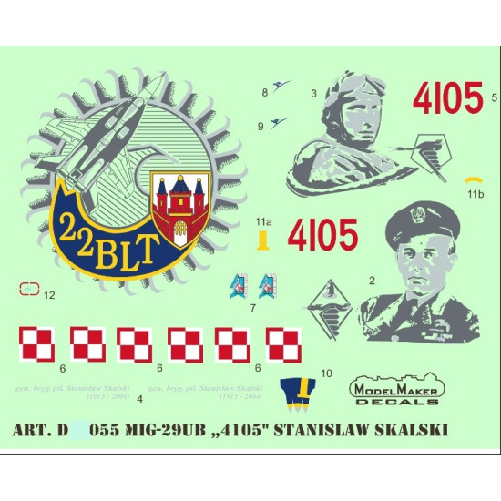 ModelMaker 1/48 D48055 MiG-29UB 