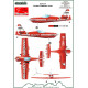 ModelMaker 1/48 D48076 Zlin Z-50 Żelazny Aerobatic Team Aircraft Decal