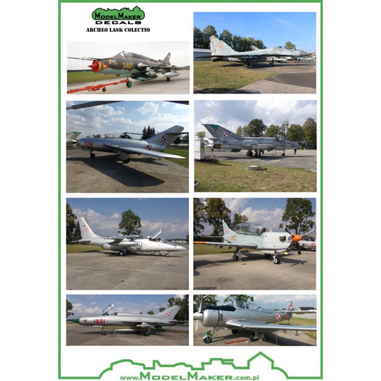 ModelMaker 1/48 D48088 Archeo Lask colection Aircraft Decal