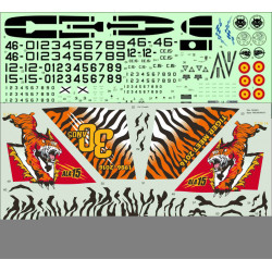 ModelMaker 1/48 D48090A SPAIN F/A-18 ALA 15 NATO Tiger Meet 2016 Kinetic Decal