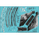 ModelMaker 1/48 D48096 German Eurofigher Typhoon TLG 31 Boelcke Aircraft Decal ModelMaker 1/48 D48096 German Eurofigher Typhoon TLG 31 Boelcke Aircraft Decal