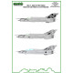 ModelMaker 1/48 D48098 MiG-21 Around the World Croatian AF 25th Aircraft Decal
