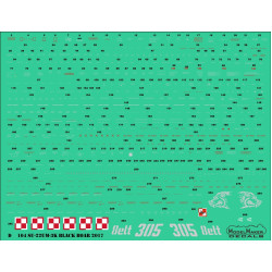 ModelMaker 1/48 D48104 Su-22UM-3k Black Boar 2017 Aircraft Decal