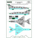 ModelMaker 1/48 D48107 MiG-21 Around The World Aircraft Decal ModelMaker 1/48 D48107 MiG-21 Around The World Aircraft Decal