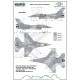 ModelMaker 1/48 D48125 Greek F-16’s stencils and insignias Aircraft Decal ModelMaker 1/48 D48125 Greek F-16’s stencils and insignias Aircraft Decal