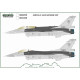 ModelMaker 1/48 D48232 Slovak F-16C/D generic set Aircraft Decal