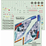 ModelMaker 1/48 D48233 German Eurofighter NATO Tiger Meet 2017 Aircraft Decal