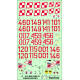 ModelMaker 1/48 MiG-23MF in Polish service Aircraft Decal ModelMaker 1/48 MiG-23MF in Polish service Aircraft Decal