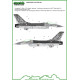 ModelMaker 1/72 D72034 Portuguese F-16 NTM 2011 Aircraft Decal ModelMaker 1/72 D72034 Portuguese F-16 NTM 2011 Aircraft Decal