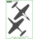 ModelMaker 1/72 D72041 TS-11 Iskra - stencils Aircraft Decal ModelMaker 1/72 D72041 TS-11 Iskra - stencils Aircraft Decal