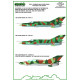 ModelMaker 1/72 D72071 MiG-21 Fishbed Bulgarian last flight Aircraft Decal ModelMaker 1/72 D72071 MiG-21 Fishbed Bulgarian last flight Aircraft Decal