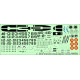 ModelMaker 1/72 D72089 F/A-18 Spain Standart Markings + Stencils Aircraft Decal ModelMaker 1/72 D72089 F/A-18 Spain Standart Markings + Stencils Aircraft Decal