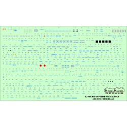 ModelMaker 1/72 D72091 MiG-29 Polish stencils Aircraft Decal