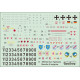 ModelMaker 1/72 D72095 German Typhoons Stencils and insignias Aircraft Decal