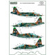 ModelMaker 1/72 D72103 Su-25 30 Years in Bulgarian service Aircraft Decal ModelMaker 1/72 D72103 Su-25 30 Years in Bulgarian service Aircraft Decal