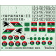 ModelMaker 1/72 D72110 MiG-21 Around The World - Libya Aircraft Decal ModelMaker 1/72 D72110 MiG-21 Around The World - Libya Aircraft Decal