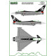 ModelMaker 1/72 D72141 Apennine Eurofighters Part I Aircraft Decal ModelMaker 1/72 D72141 Apennine Eurofighters Part I Aircraft Decal
