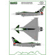 ModelMaker 1/72 D72144 Apennine Eurofighters Part 4 Aircraft Decal ModelMaker 1/72 D72144 Apennine Eurofighters Part 4 Aircraft Decal