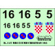 ModelMaker 1/72 D72147 MiG-21UMD CROATIAN 165 Display Plane Aircraft Decal ModelMaker 1/72 D72147 MiG-21UMD CROATIAN 165 Display Plane Aircraft Decal