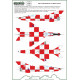 ModelMaker 1/72 D72147 MiG-21UMD CROATIAN 165 Display Plane Aircraft Decal ModelMaker 1/72 D72147 MiG-21UMD CROATIAN 165 Display Plane Aircraft Decal