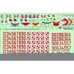 ModelMaker 1/72 D72150 MiG-21 in Polish service Exclusive edition part I Decal