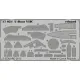 Eduard 17024 1/350 U-Boat VIIC 0 Photo-Etched for Ships Photo etched set
