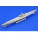 Eduard 17024 1/350 U-Boat VIIC 0 Photo-Etched for Ships Photo etched set