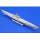 Eduard 17024 1/350 U-Boat VIIC 0 Photo-Etched for Ships Photo etched set