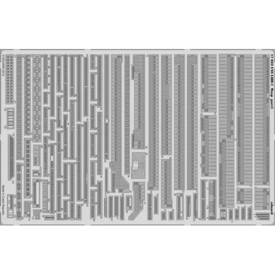 Eduard 17033 1/700 USS Wasp LHD-1 1/700 Photo-Etched for Ships Photo etched set