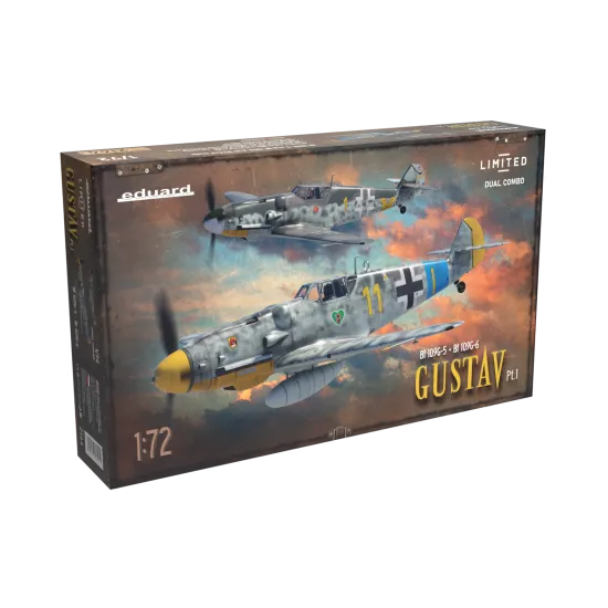Eduard 2144 1/72 GUSTAV pt.1 DUAL COMBO Plastic for Aircraft Limited edition