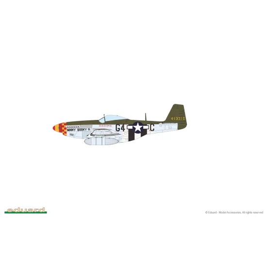 Eduard 2147 1/72 ACES OF THE EIGHTH DUAL COMBO Plastic for Aircraft