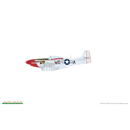 Eduard 2147 1/72 ACES OF THE EIGHTH DUAL COMBO Plastic for Aircraft