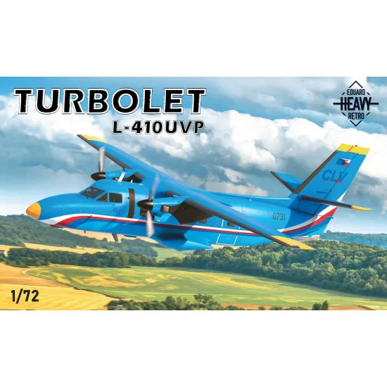 Eduard 2148 1/72 L-410UVP TURBOLET Plastic for Aircraft Limited edition