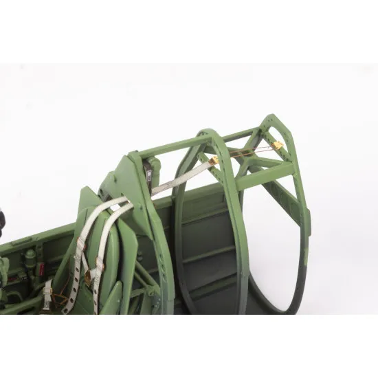 Eduard 23037 1/24 Spitfire Mk.IXc seatbelts STEEL Photo-Etched for Aircraft Photo etched set