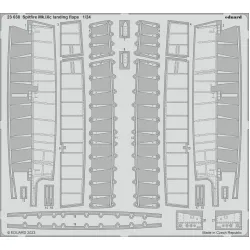 Eduard 23038 1/24 Spitfire Mk.IXc landing flaps Photo-Etched for Aircraft Photo etched set