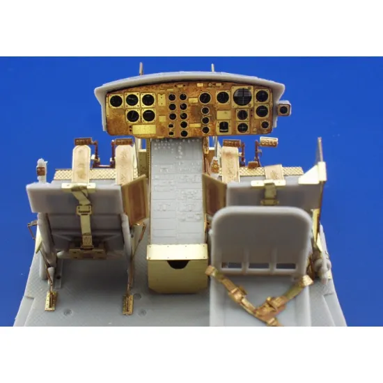 Eduard 32086 1/35 UH-1C interior Photo-Etched for Aircraft Photo etched set