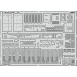 Eduard 321020 1/35 AH-64A early Photo-Etched for Aircraft