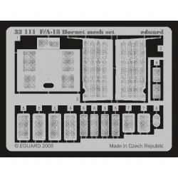 Eduard 32111 1/32 F-18 mesh set Photo-Etched for Aircraft Photo etched set