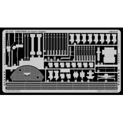 Eduard 32131 1/32 TBF/TBM engine Photo-Etched for Aircraft Photo etched set