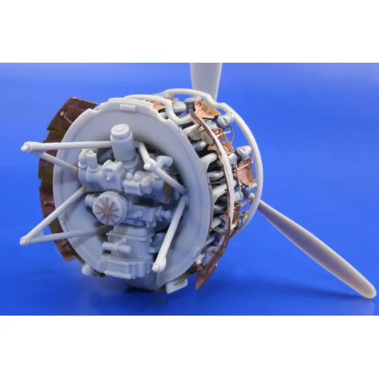 Eduard 32161 1/32 A6M2 Zero type 21 engine Photo-Etched for Aircraft Photo etched set